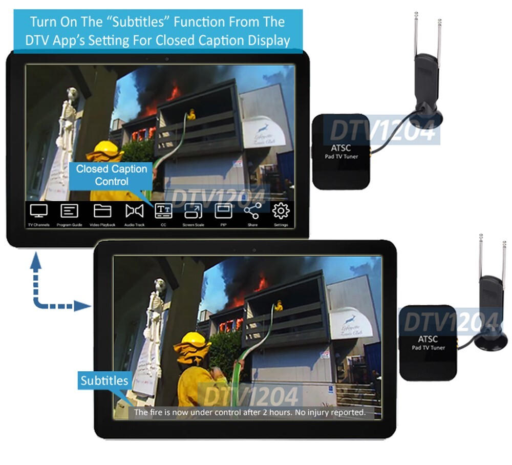 USB Type-C Digital TV Tuner For Android Tablet Smart Phone