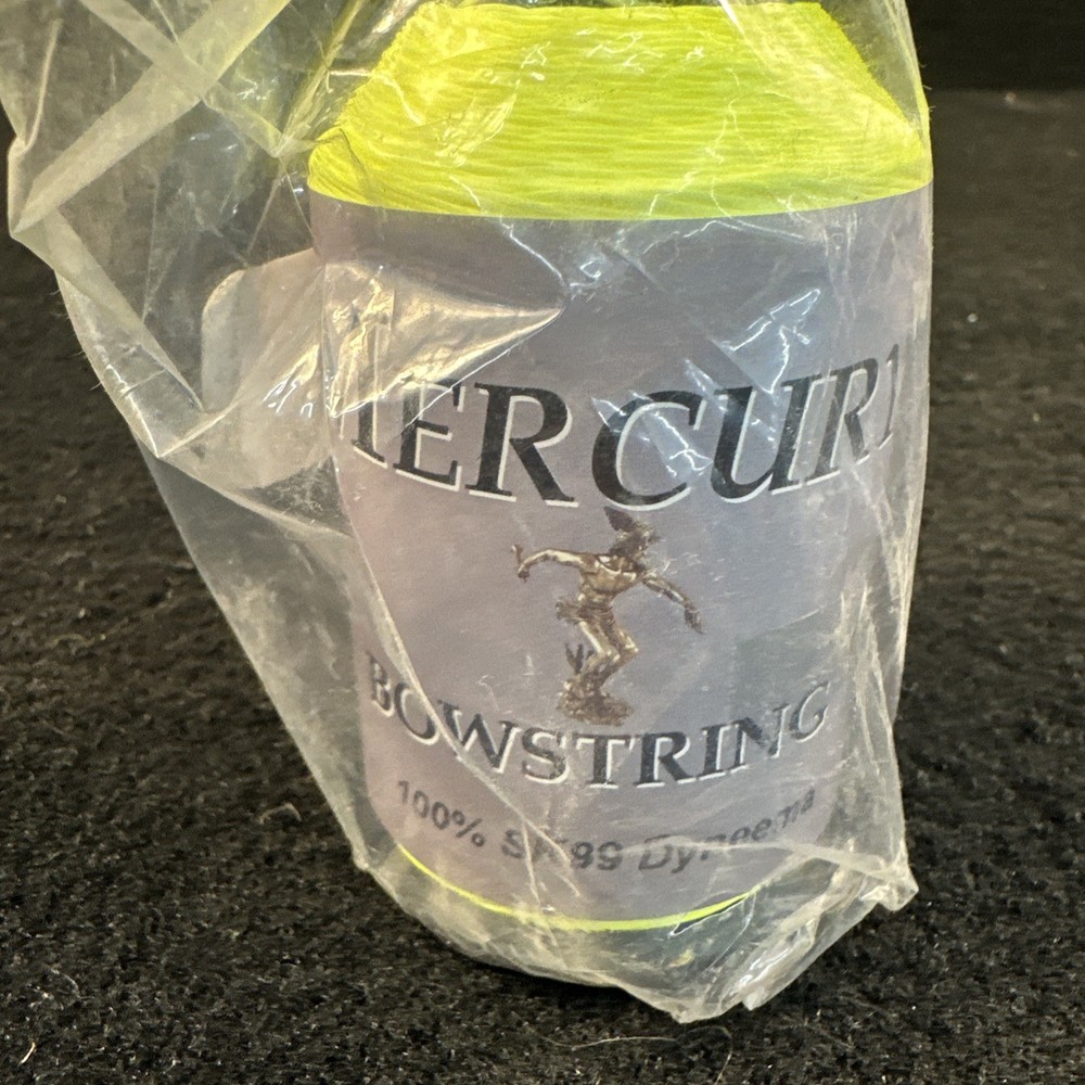 DISCOUNTED BCY Fluorescent Yellow MERCURY Bowstring Material 1/4lb Bow String