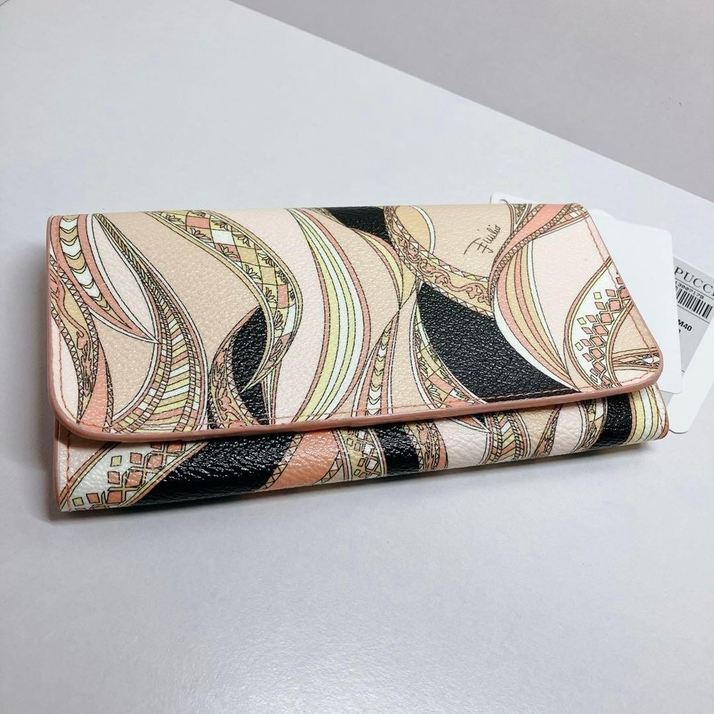 Emilio Pucci Long Wallet Multicolor