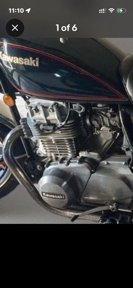 1982 80-83 Kawasaki KZ440 LTD OEM Frame With Papers