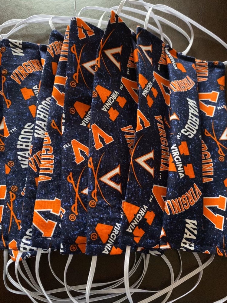 Virginia Cavaliers Face Masks.