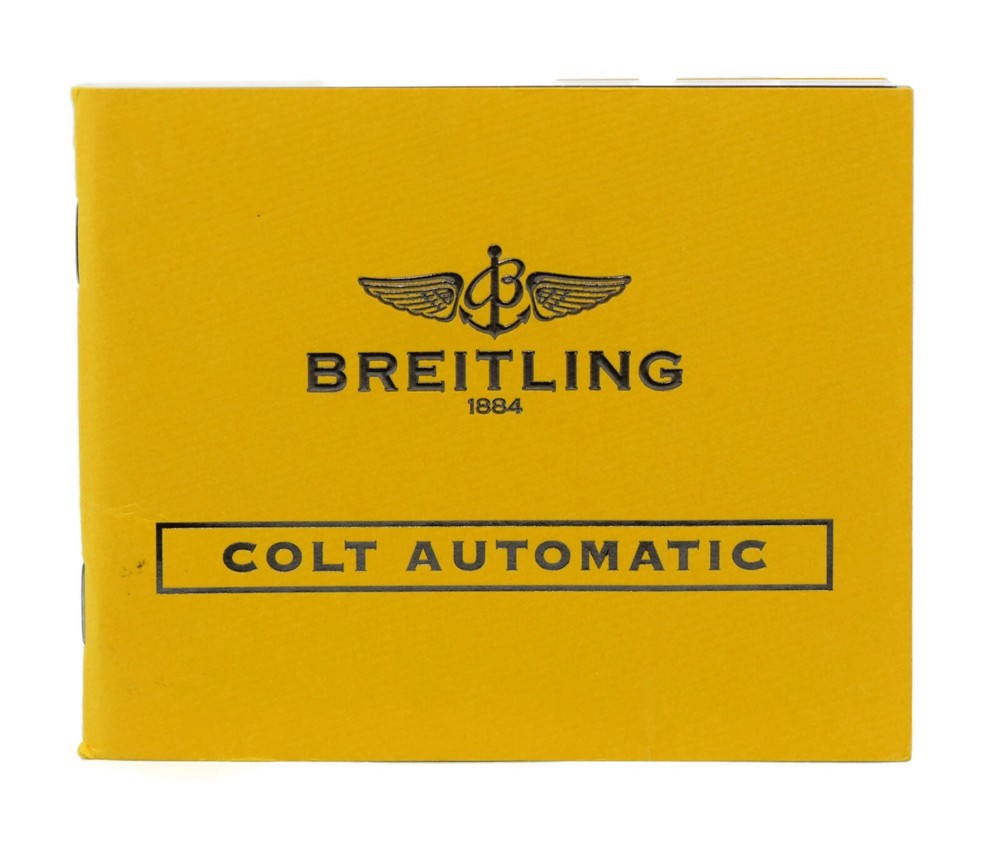 Breitling Colt Automatic Booklet Manual
