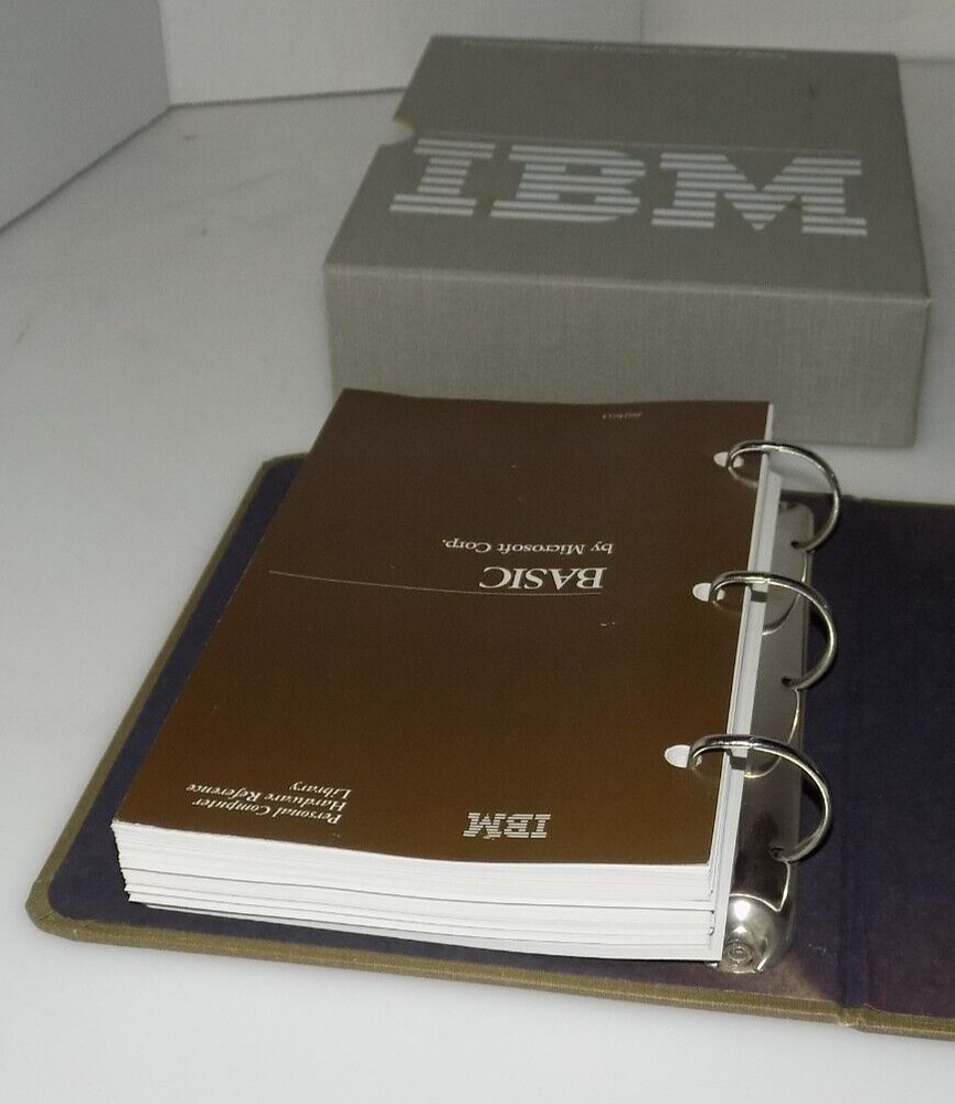 IBM PERSONAL COMPUTER HARDWARE LIBRARY BASIC 6025010 OPERATING SYSTEM GUIDE