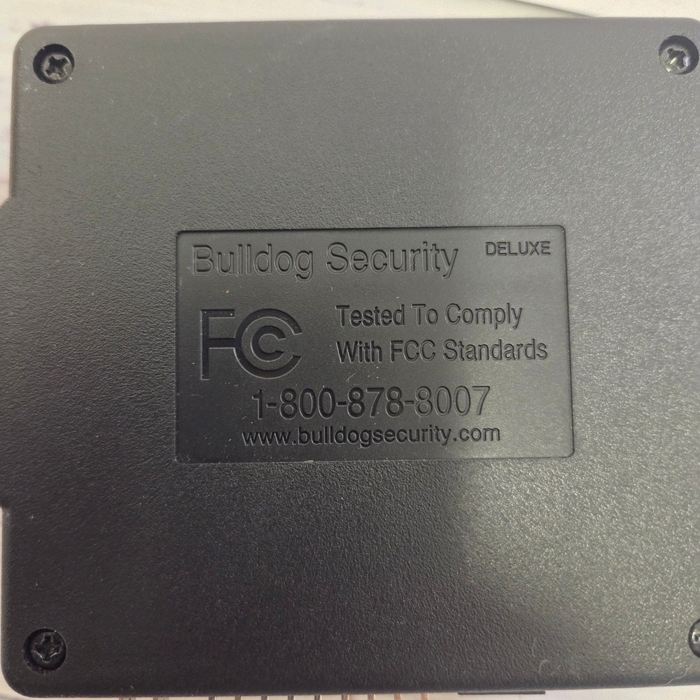 Bulldog Security RS82B Remote Car Starter System Kit AS IS Untested