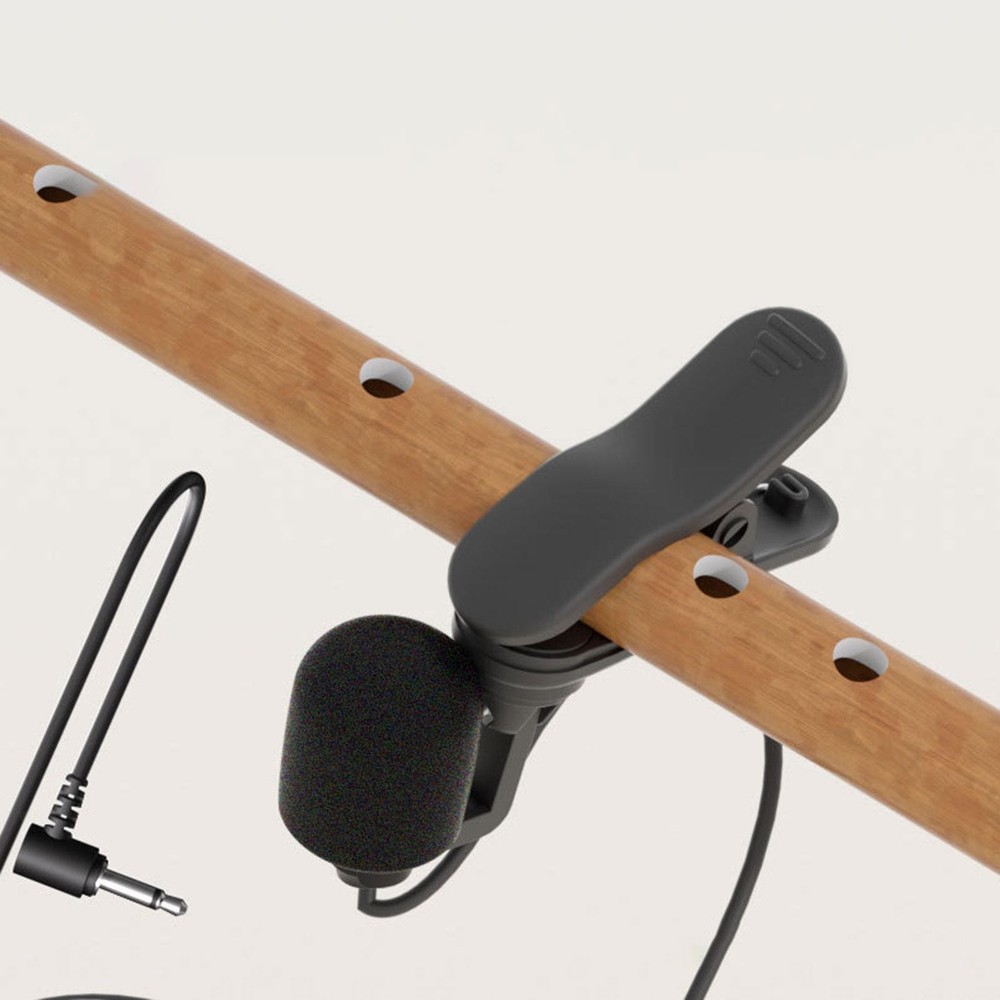 Wired Microphone for Wind Instruments for Bamboo Flute Multipurpose Flexible