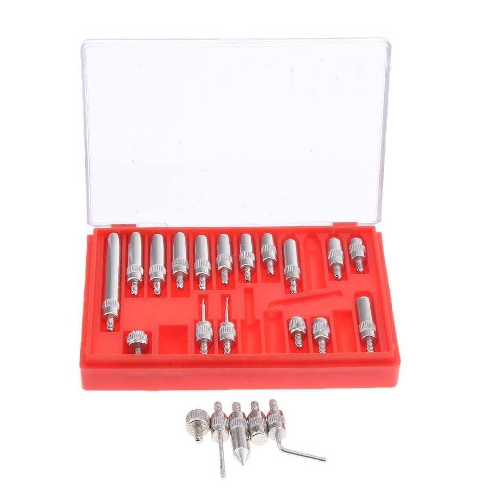 22 Pieces Steel Dial Indicator Point Set Tip for Dial Test Indicators