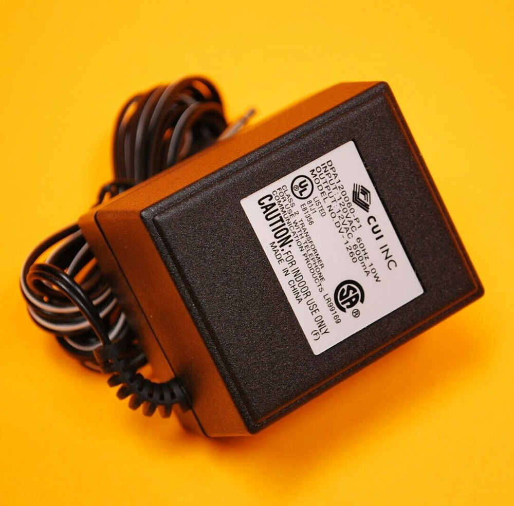CUI DV-1260 Telephone AC Adapter