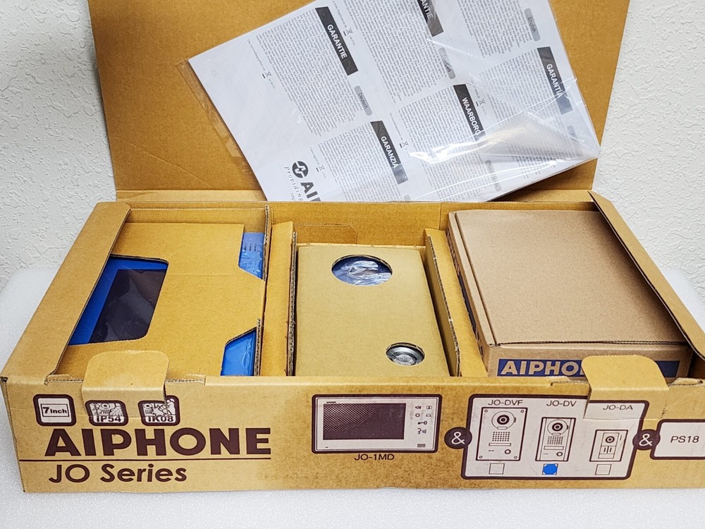 Aiphone Vandal Resistant Intercom Box Set, Surface Mount, 7" LCD JOS-1V