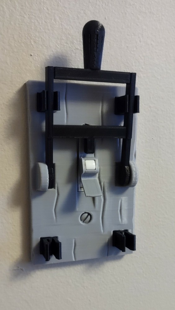 Frankenstein Light Switch cover for Halloween