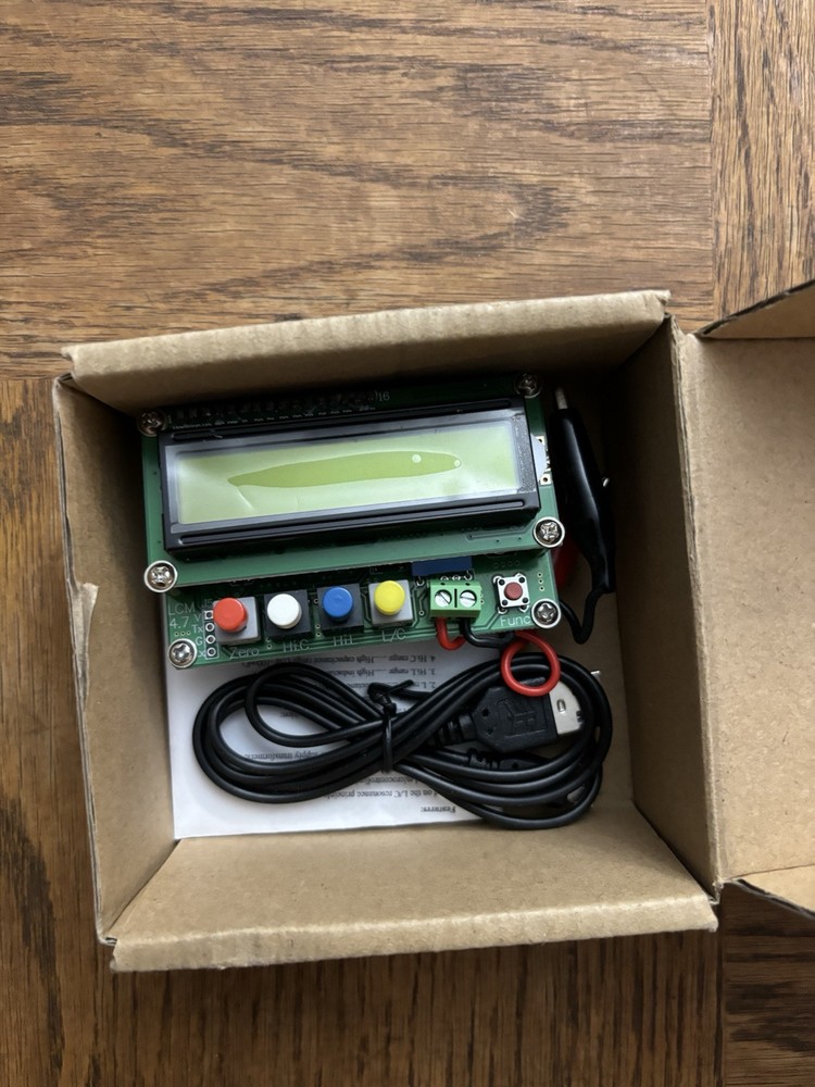 Digital Capacitance Meter