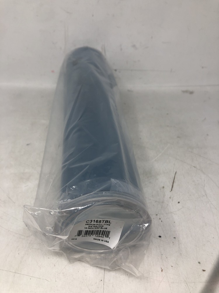 San Jamar Medium Pull Type Water Cup 16" Arc Blue -(C3165TBL)