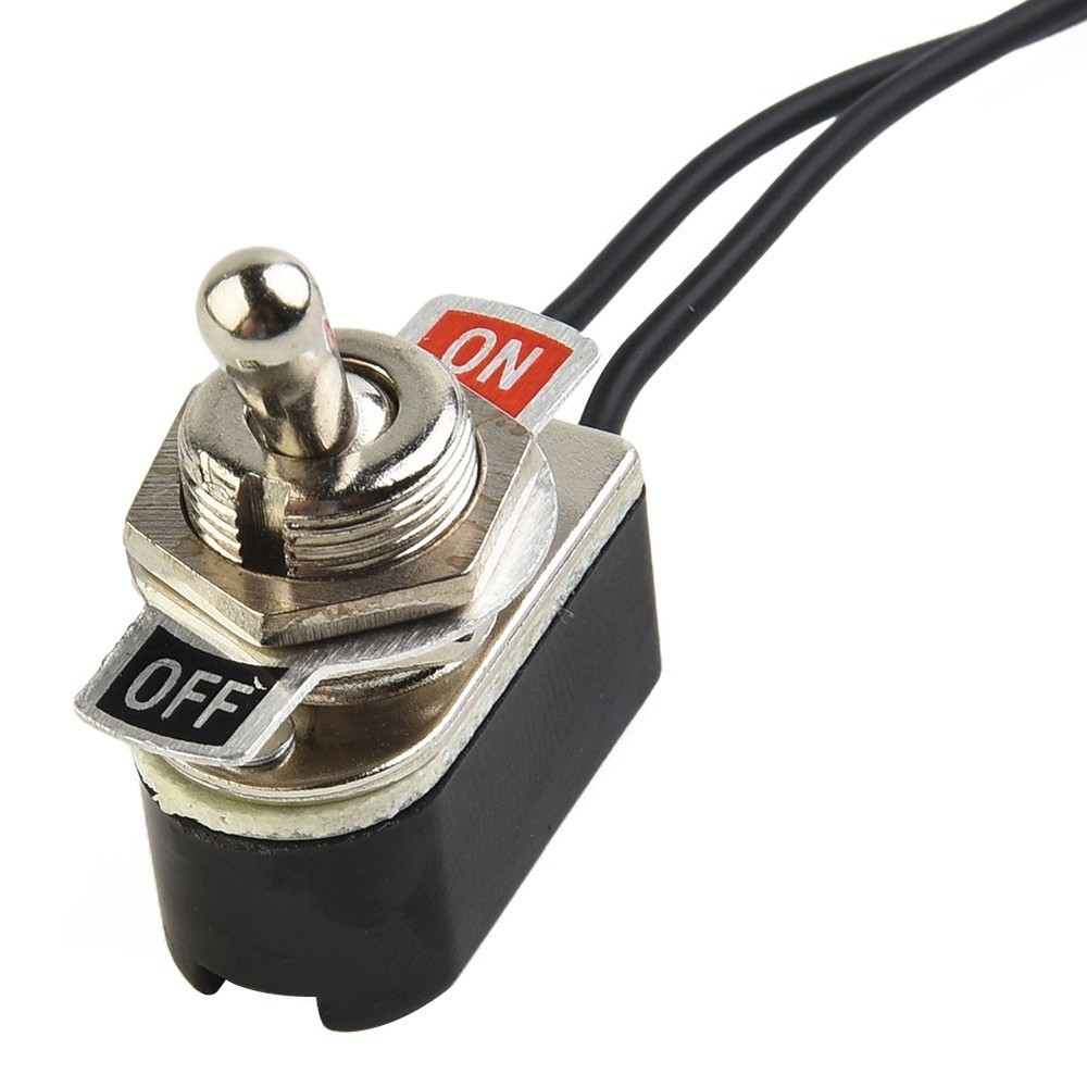 Reliable 2 Foot Wire Switch SPST 6A125V Offers Excellent Functionality