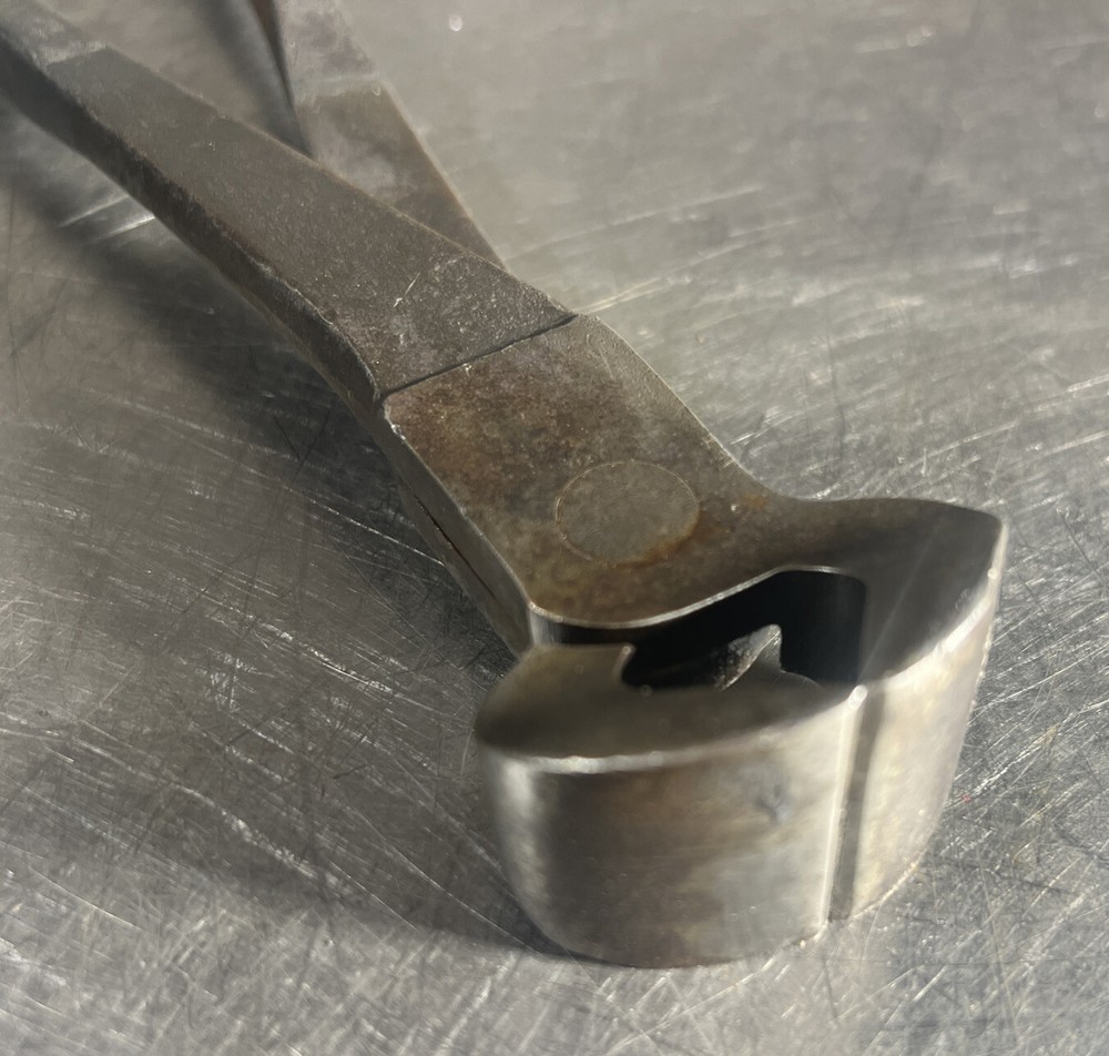 Vintage Blacksmith Nail Puller Electrician Pliers