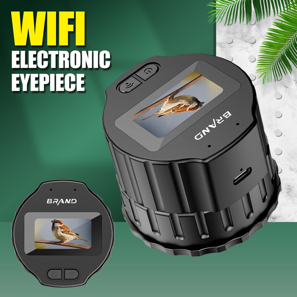 WiFi Electronic Eyepiece New Microscope Camera Recorder Bird Watching Telescope