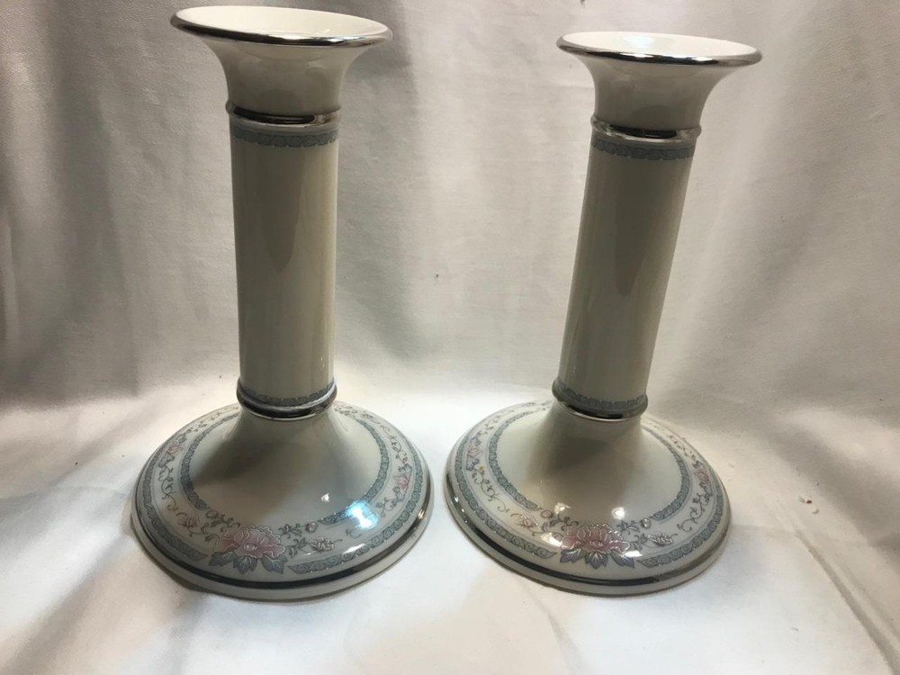 Lenox Charleston Candlestick Pair