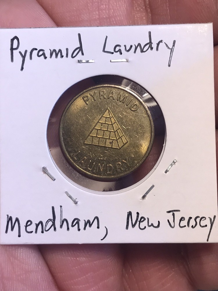 Laundry Token - Pyramid Laundry - Mendham, New Jersey
