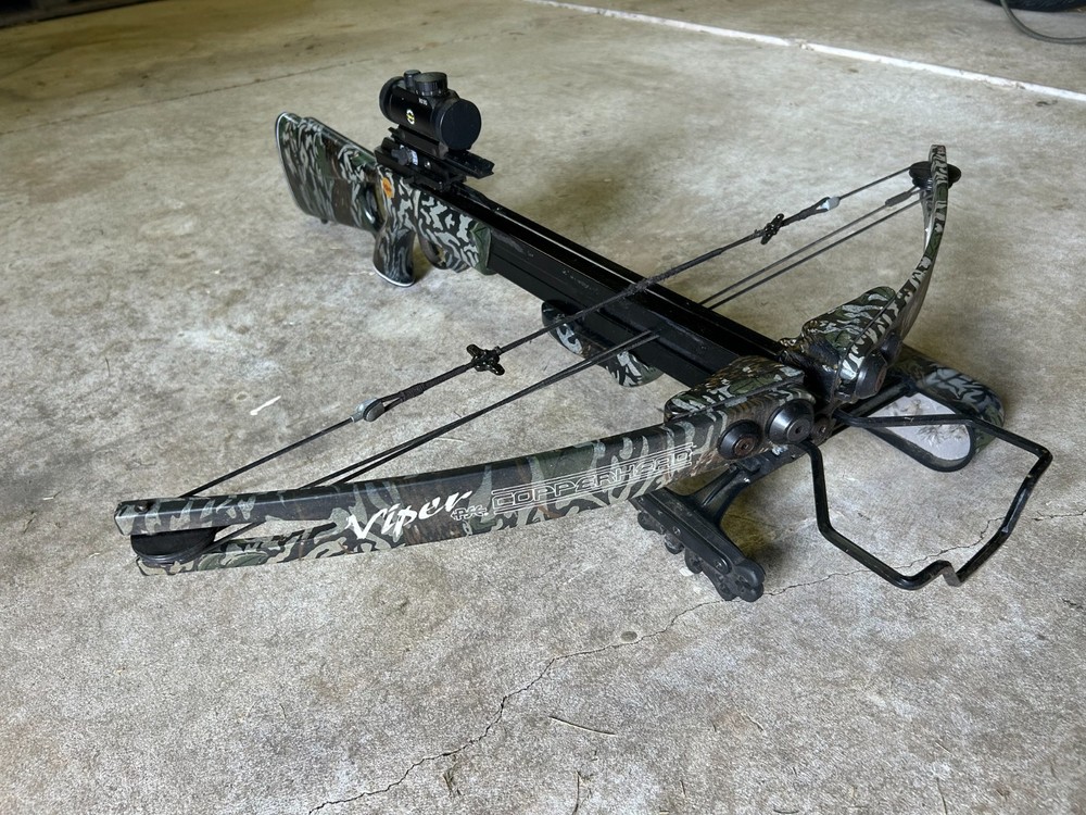 PSE Viper Copperhead Crossbow - 150 lbs. Draw - BSA Red Dot RD30 Scope