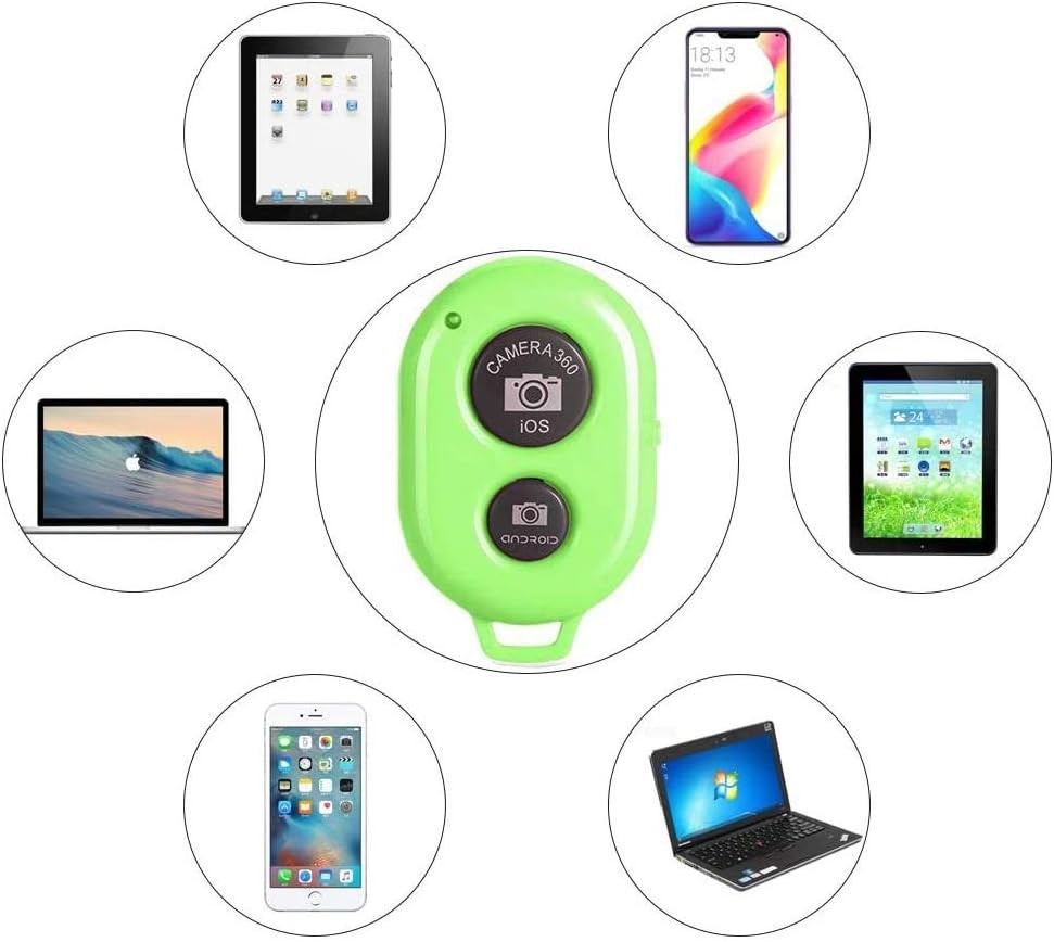 Portable Wireless Shutter Remote for iPhone and Android - Take Photos Anywhere