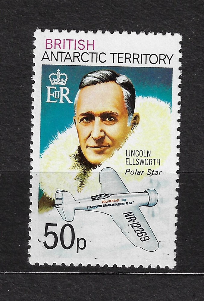 British Antarctic Territory 58b  MNH Explorers,  Aircraft