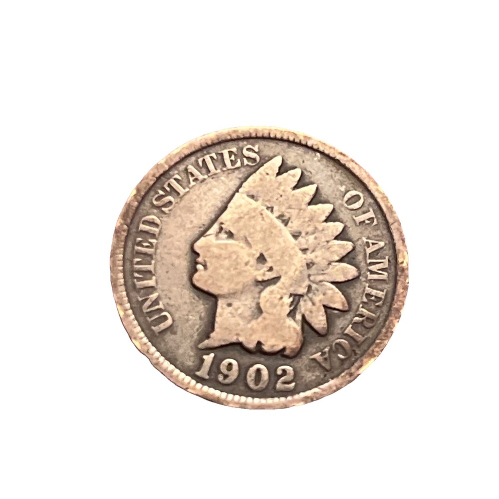 1902 indian head cent BN07
