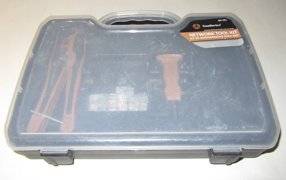 Southwire Network Tools for Terminating Data Cable KIT-TP1, RJCC-T1 & PDTC-1