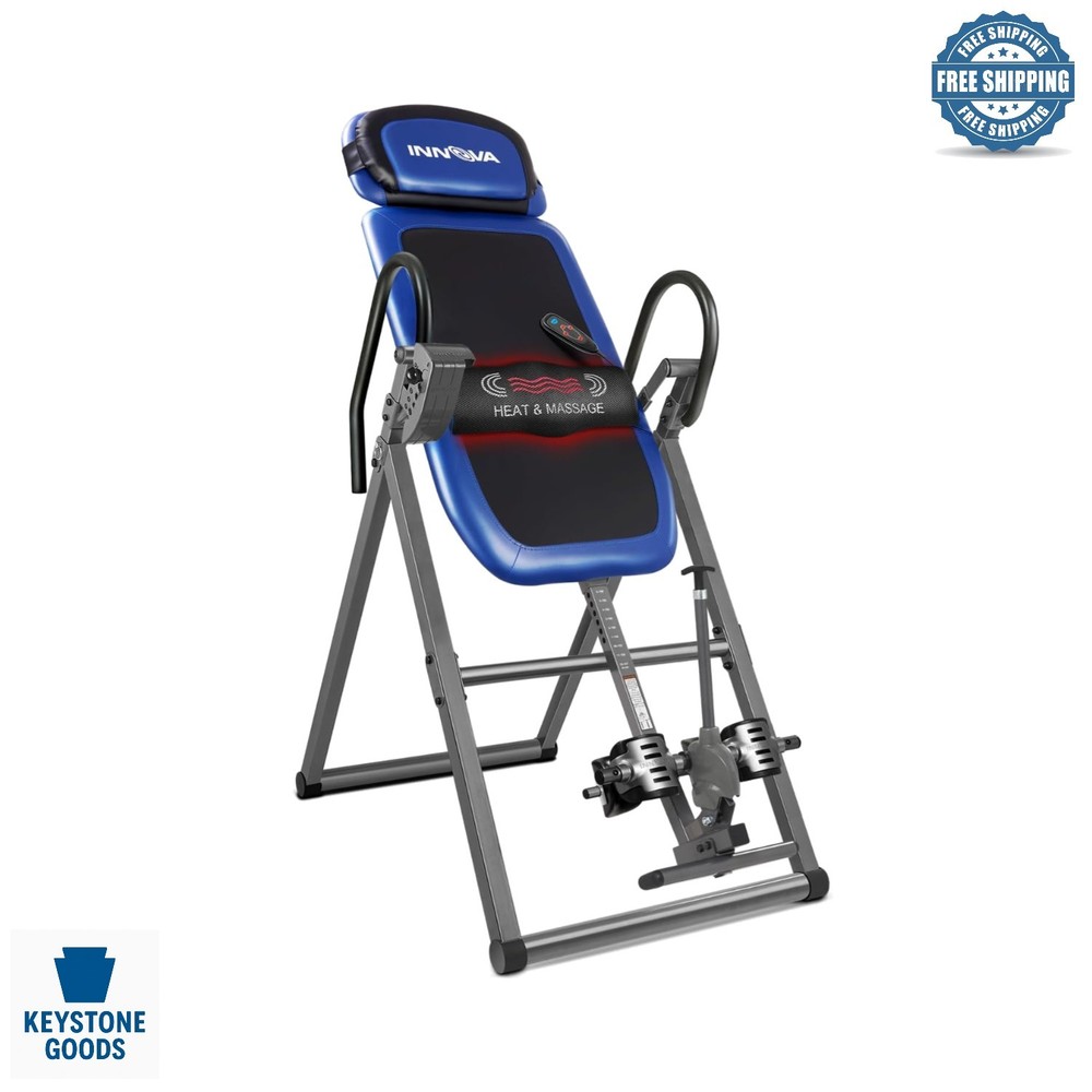 Advanced Heat & Massage Inversion Table for Pain Relief & Relaxation