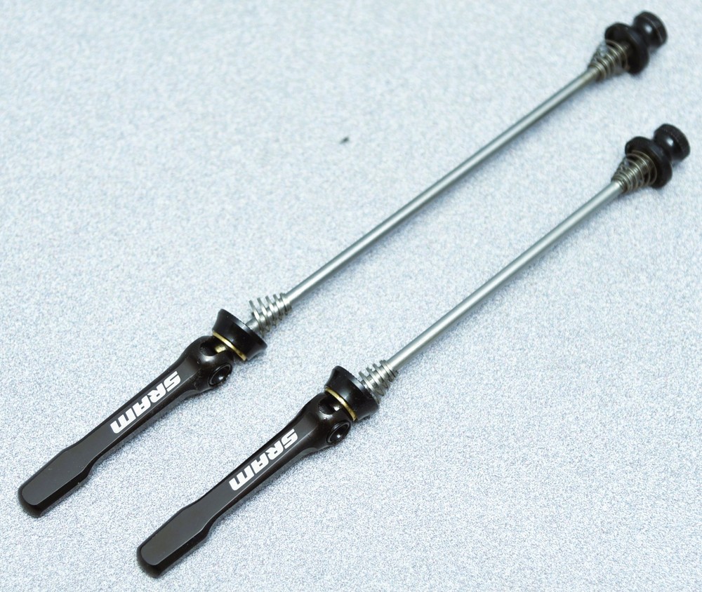 SRAM Stainless Quick Release Skewers Front/Rear Pair