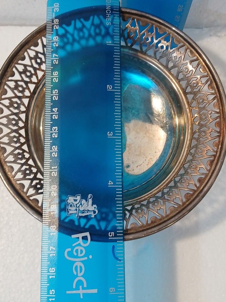 SILVERPLATE Made In England EPNS Dish Nut Candy