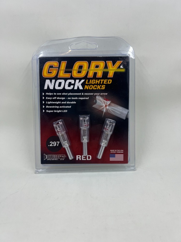 DoubleTake Archery Glory Nock .297 Red GN-2203