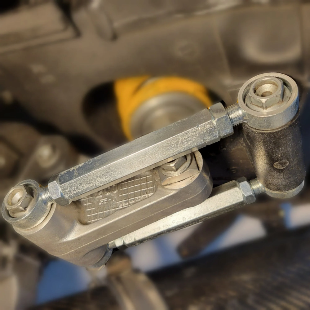KX112 All Years Adjustable Lowering Links Kit 4 Inches Lower