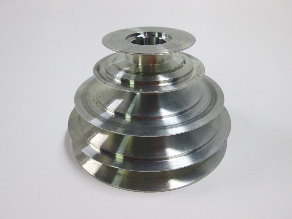 4-Step Cone Pulley 3/4" Keyed Bore; Replacement for Lathe Drill Press Scroll Saw
