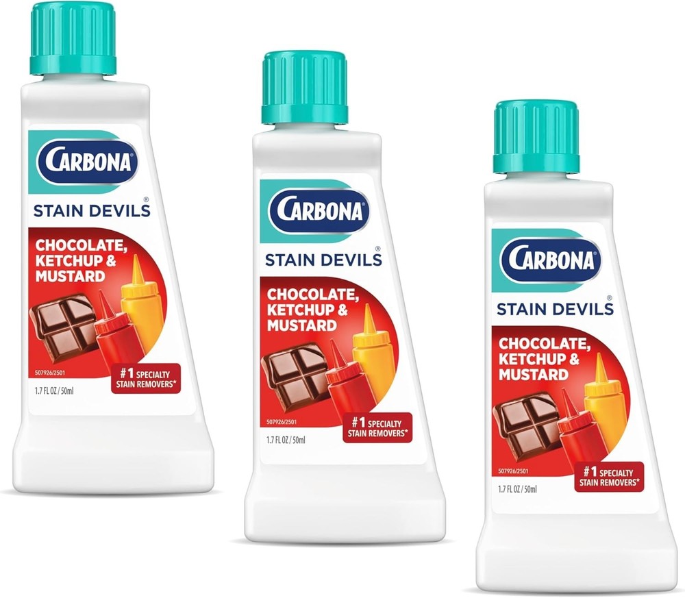 Stain Devils 3-Pack | Multi-Fabric Cleaner | 1.7 Fl Oz Each