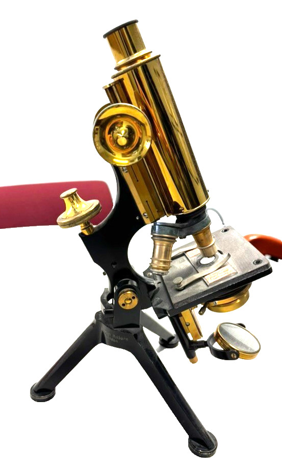 Antique Watson & Sons FRAM Tripod Microscope, #23337