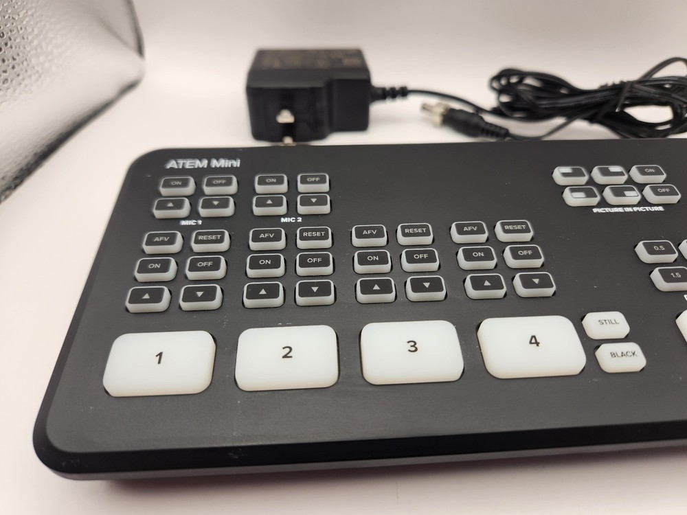 Blackmagic Design ATEM Mini HDMI Live Switcher + PSU Tested