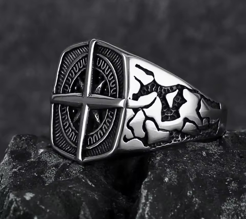 Viking Compass Ring