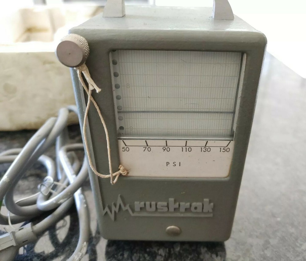 Rustrak Input Chart Pressure Recorder 162 115 Volts 60 cycles