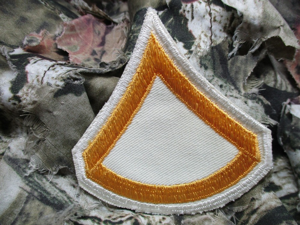 PFC Rank Military Patch