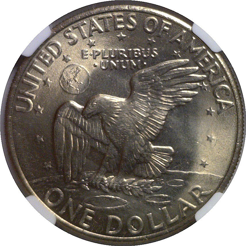 1971 Eisenhower Dollar NGC MS-66