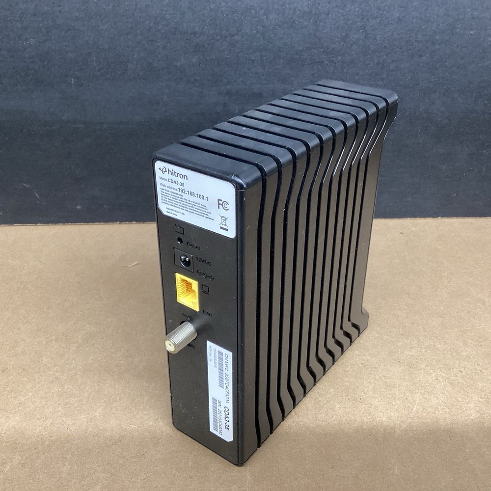 Hitron cable modem Model CDA3-35