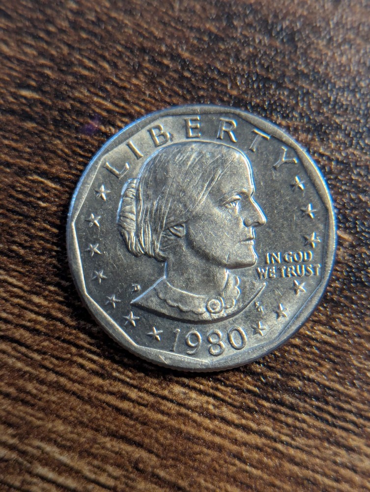 1980-D Susan B Anthony Dollar