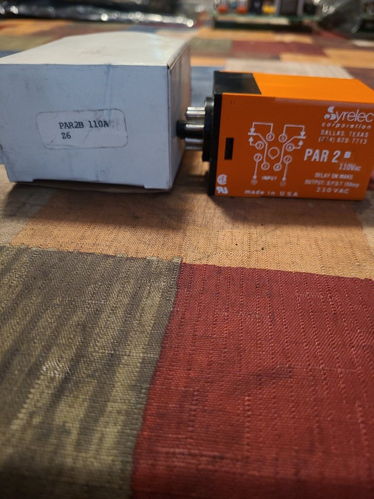 Crouzet Syrelec PAR2B Timer 12V DC 12d