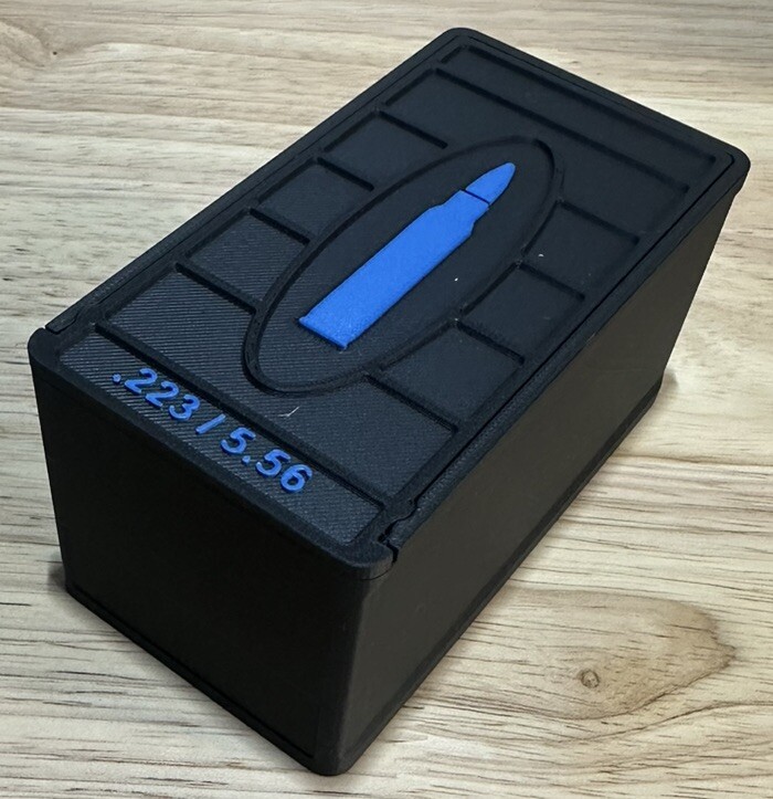 .223 / 5.56 Ammo Box 50rd Capacity (3 Pack)