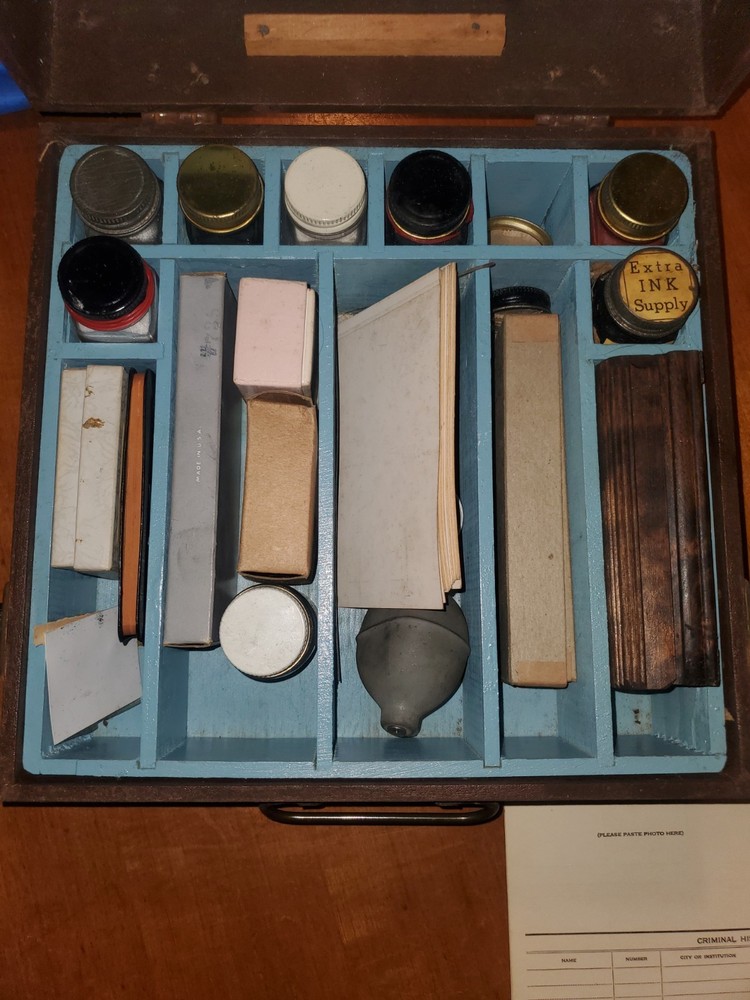 Ace Fingerprint Kit with Sanatized Ink