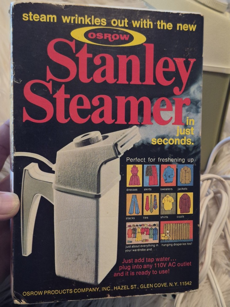 Vintage Stanley Steamer Tested Working