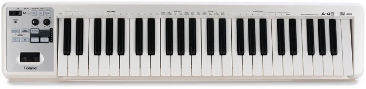 Roland A-49 49-key Keyboard Controller - White