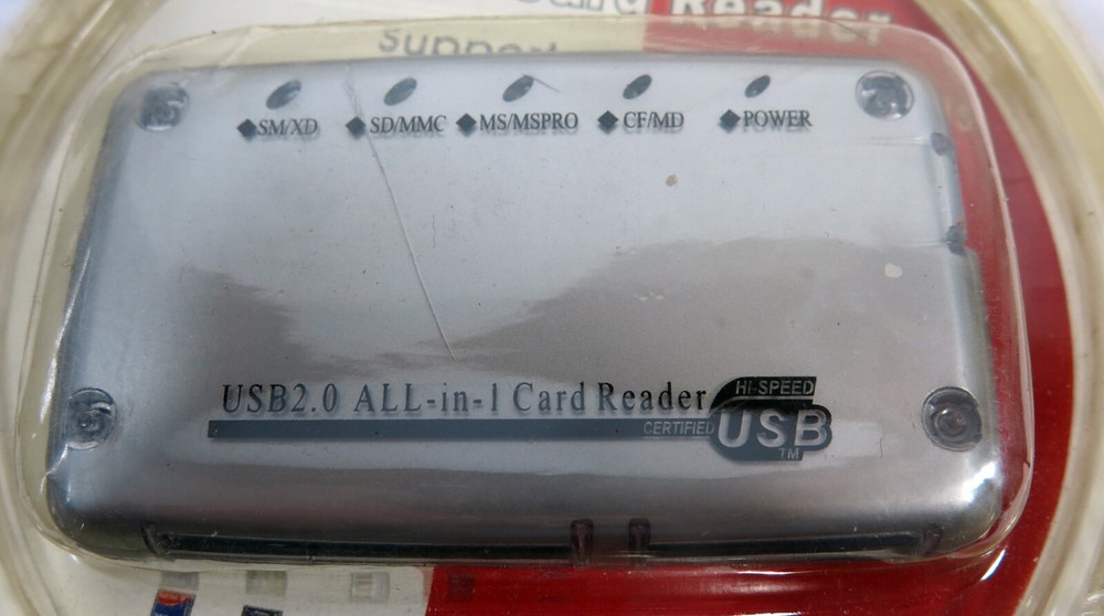 USB 2.0 Card Reader- New in Package