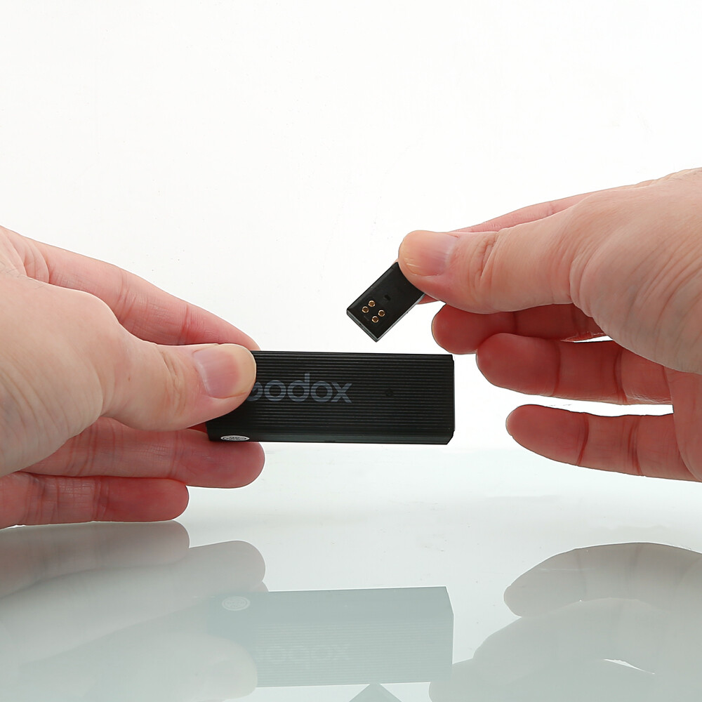 US Godox MoveLink Mini LT Kit2 2*Transmitter+1*Receiver Set Microphone fr iPhone