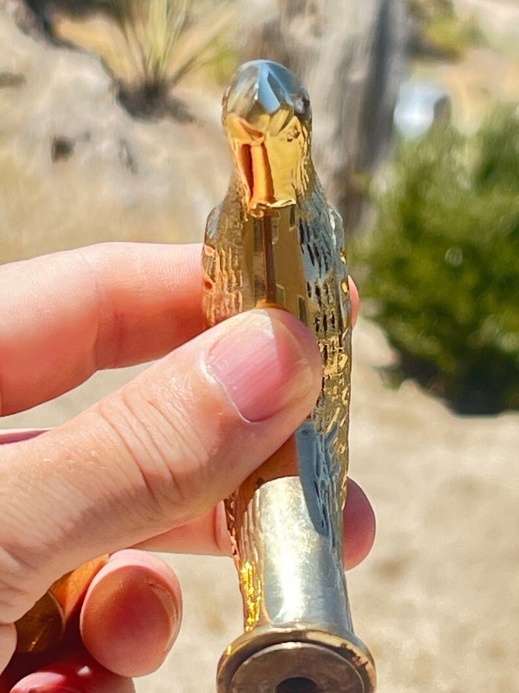 Brass Handmade Bird Shaped Brass Walking Stick Handle 11 CM