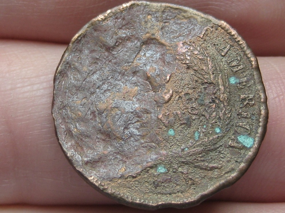 1867 Two 2 Cent Piece- Shipwreck Effect?