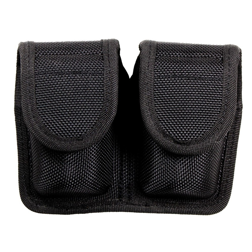 Double Speed Loader Case Ballistic Nylon Snap Button Closure